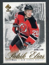 2001-02 PRIVATE STOCK GOLD #56 PATRIK ELIAS 8/106 *14716