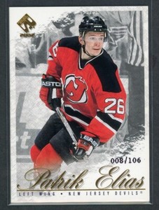 2001-02 PRIVATE STOCK GOLD #56 PATRIK ELIAS 8/106 *14716