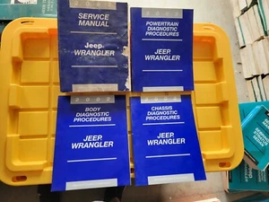 Jeep Wrangler 2002 taller taller taller manual de reparación SE Sport X Sahara fabricante de equipos originales - Imagen 1 de 1
