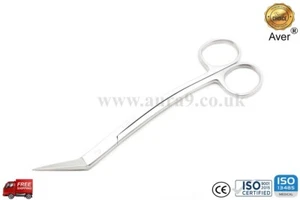 Schere Locklin 16,5 cm gebogen & gebogen scharf Präpariergewebe Zahnarzt & Chirurgie - Bild 1 von 1