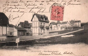 AK - BLONVILLE - CALVADOS 14 - RUE MARIE GEORGES - AVENUE SAINTE ADEL - Bild 1 von 2
