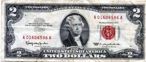 $2.00 United States Note 1963 - Picture 1 of 2