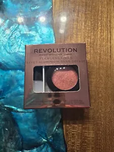 Pack of 2 Makeup Revolution Flawless Foils Eyeshadow, Rose Gold - Picture 1 of 1