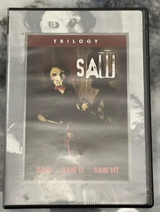 Saw Trilogy DVD - Saw (2004) , Saw 2 (2005) , Saw 3 (2006) - Full Screen - Picture 1 of 4