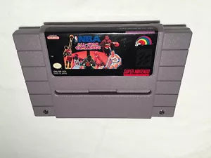 NBA All-Star Challenge (Super Nintendo SNES) Spiel Cartridge Top! - Bild 1 von 6