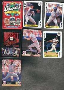 2 Major League Baseball Playing Card Decks – 1991 ALL STARS & 1992 ACES - Picture 1 of 12