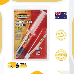 TSI Supercool 28399 HVAC Leak Stop Syringe with Application Hose, 2 Fl. Oz. (... - Picture 1 of 3