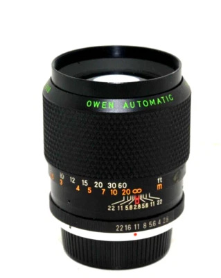 Lente Owens 135 mm f/2,8 para montura Pentax K/PR Foto 1 de 4