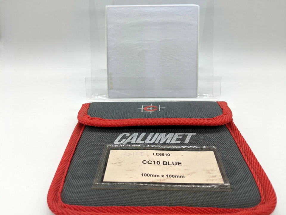 New Calumet CC10 Blue Resin Filter 100mm x 100mm (4x4") Lee Filters LE6510 - Image 1 of 2