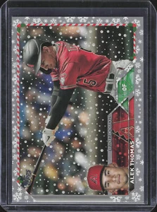 2023 Topps Holiday #H10 Alek Thomas Metallic - Picture 1 of 2