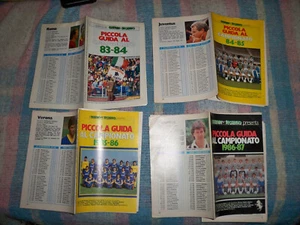 4 QUADERNI DEL GUERIN SPORTIVO PICCOLA GUIDA AL CAMPIONATO  83/84/85/86/87 - Imagen 1 de 1