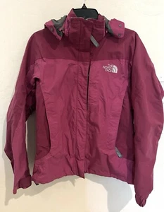 Chaqueta para mujer The North Face rosa HyVent cremallera completa con capucha nailon carcasa de lluvia talla S - Imagen 1 de 13