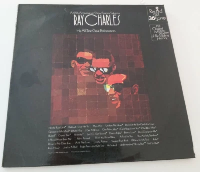 25TH ANNIVERSARY SALUTE TO  RAY CHARLES RARE ISRAELI 2 LP SET - Image 1 of 4