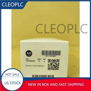New Allen Bradley 1794-IE8XOE4 Flex I/O Analog 8 Inputs 4 Output US Free Tax - Picture 1 of 9