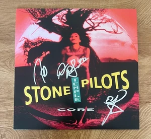* STONE TEMPLE PILOTS * signed album * CORE * ROBERT & DEAN DELEO & ERIC KRETZ * - Picture 1 of 2