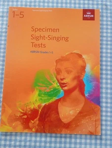 ABRSM Specimen Sight-Singing Tests Grades 1-5 ABRSM Sight-Reading Material - Picture 1 of 1