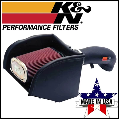 Sistema de admisión de aire frío K&N FIPK 1996-2000 C/K 1500 2500 3500/Suburban Tahoe 5,7 L Foto 1 de 2