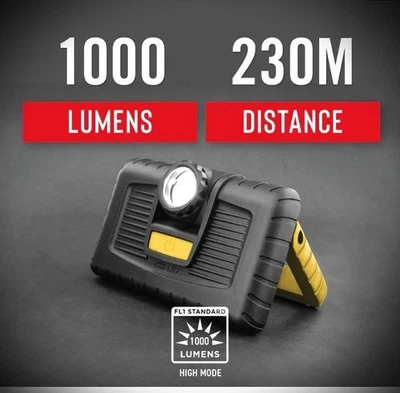 Coast 1000L Dual Power Magnetic 79Hr Work Light PM130Y - Image 1 of 3
