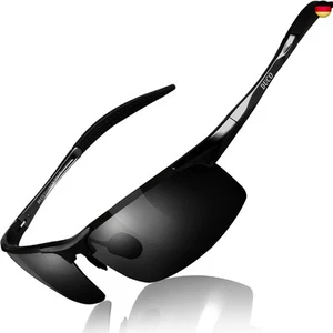DUCO Herren Sportbrille Polarisierte Sonnenbrille Fahrerbrille Ultraleichte - Bild 1 von 7
