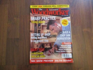 The Woodworker Magazine Oct 2001 Sutherland Table Tune Your Plane Bishop's Chair - Picture 1 of 9