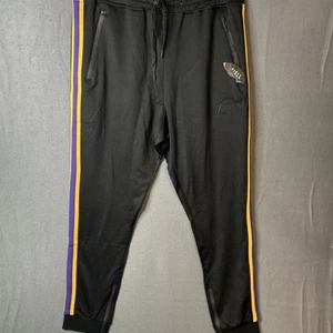 NWT FISLL NBA Los Angeles Lakers Black Sweatpants Men’s Sz XL - Picture 1 of 11