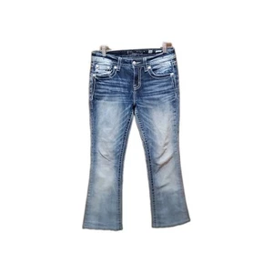 Miss Me Jeans Size 28 Boot Cut Bling - Picture 1 of 10