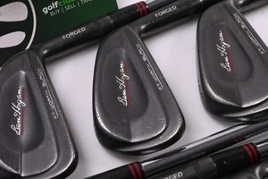 Ben Hogan FT. Worth Black Irons / 4-PW / X-Flex Dynamic Gold X100 Shafts - Picture 1 of 7