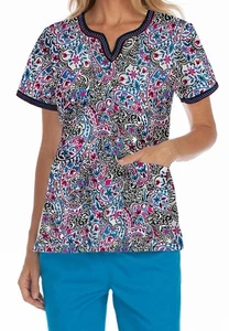 Med Couture Scrub Top Prints Clearance Sale - Picture 1 of 37