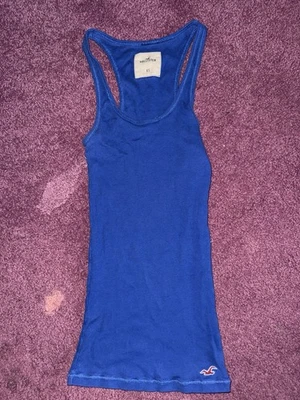 Vintage Hollister Cami Top Size XS Babydoll Bella Swan Y2K Fitted Coquette Blue - Image 1 of 4