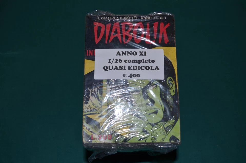 DIABOLIK Anno 11 XI completo 1/26 Angela e Luciana Giussani Astorina 1972 - Immagine 1 di 3