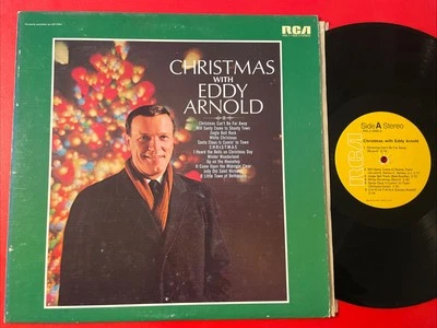 Christmas With Eddy Arnold LP RCA Stereo Holiday GD - Image 1 of 4