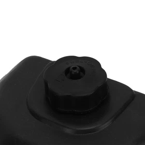 ༝Fuel Gas Tank With Cover ABS Plastic Black For 50cc 70cc 90cc 100cc 110cc 125cc - Picture 1 of 12
