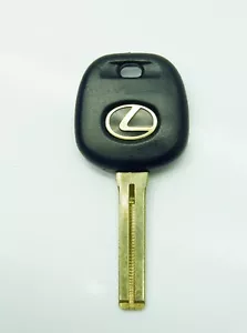 97-01 ES300 Lexus Key Blank LONG UNCUT Master Ignition Transponder Transmitter - Bild 1 von 3