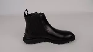 DIOR ANKLE BOOTS BLACK CALFSKIN OBLIQUE EU 42 - Picture 1 of 12