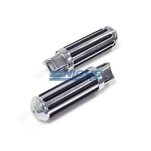 Yamaha Virago 700 XV700 1984-1987 Rear Chrome Rail Custom Foot Pegs Rests - Picture 1 of 1