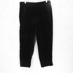 Pantaloni facili da donna in velluto J Crew vita elastica velluto taglia 10 vacanze nuovi con etichette - Foto 1 di 15