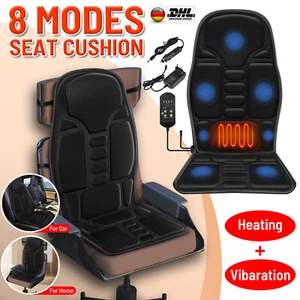 Universal Massagesitzauflage Massagesitz mit Sitzheizung für Auto und Zuhause DE - Bild 1 von 18