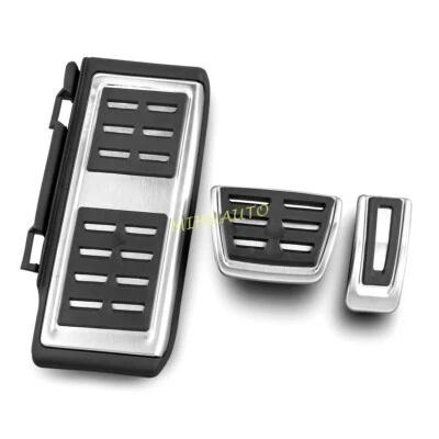 Cubierta de pedal de freno de gas muerto reposapiés LHD para VW Golf Jetta Touran Audi A3 Q2 Q3 Foto 1 de 4