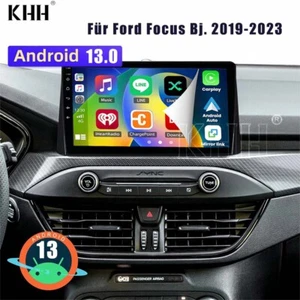 8+128G Für Ford Focus Bj. 2019-2023 Android 13 Carplay Autoradio Navi GPS SWC - Bild 1 von 13