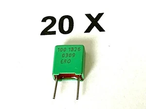 220nF, 0,22uF, 100V-, 63V~, 10%, RM5, VISHAY/ROE, MKT182642065TR, 20 unidades - Imagen 1 de 4
