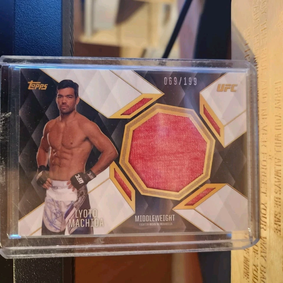 2016 Topps UFC Top of the Class Relics /199 Lyoto Machida #TCR-LM  - Image 1 of 2