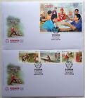 Malaysia FDC with Miniature Sheet & Stamps (09.10.2016) - Community Postman