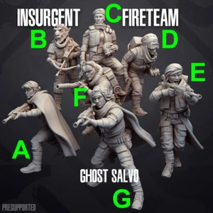 Fireteam Ghost Salvo - SKULLFORGE | Legion compatible - 3D printed - Picture 1 of 6