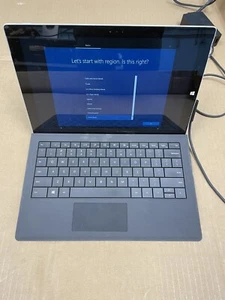Microsoft Surface Pro 3 i5-4300U 8GB RAM 256GB SSD (no battery, minor dent) - Picture 1 of 6
