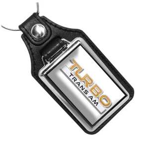 Compatible with 1989 Pontiac Trans Am Classic Designs Faux Leather Key Ring - Bild 1 von 8