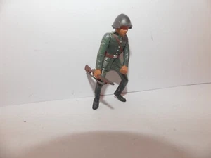 FIGURINE STARLUX MILITAIRE HELVETIQUE SUISSE CAVALIER SEUL FUSIL MAIN (RARE) - Picture 1 of 1