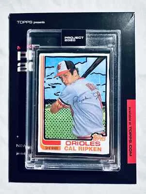 Topps Project 2020 - Cal Ripken Jr. - Joshua Vides- Artist Proof #03/20 (#322) - Image 1 of 2
