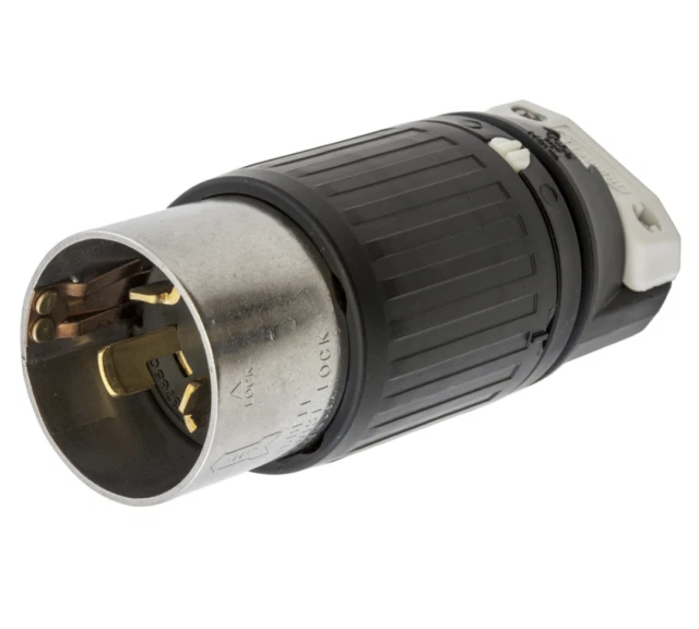 Hubbell HBL3765C 50A Locking Plug