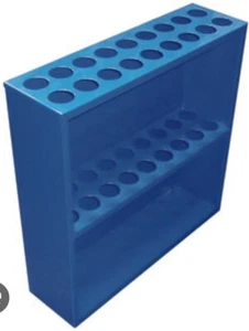 62963 Fastenal 6-7/8 Zoll x 24-1/8 Zoll x 24 Zoll Blau 18 Fach Gewindelangestell Neu im Karton! - Bild 1 von 2