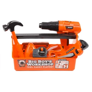 Big Boy's Workshop 22-teiliges Werkzeug Caddy Spielset - Bild 1 von 1